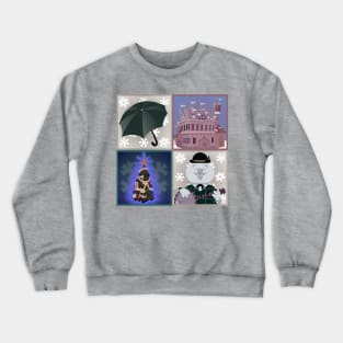 Rudolph - Sam the Snowman Squares Crewneck Sweatshirt